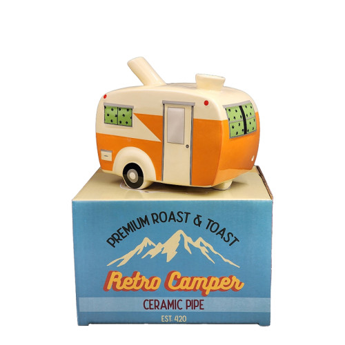 5.5 INCH RETRO CAMPER CERAMIC WATER PIPE 534GM